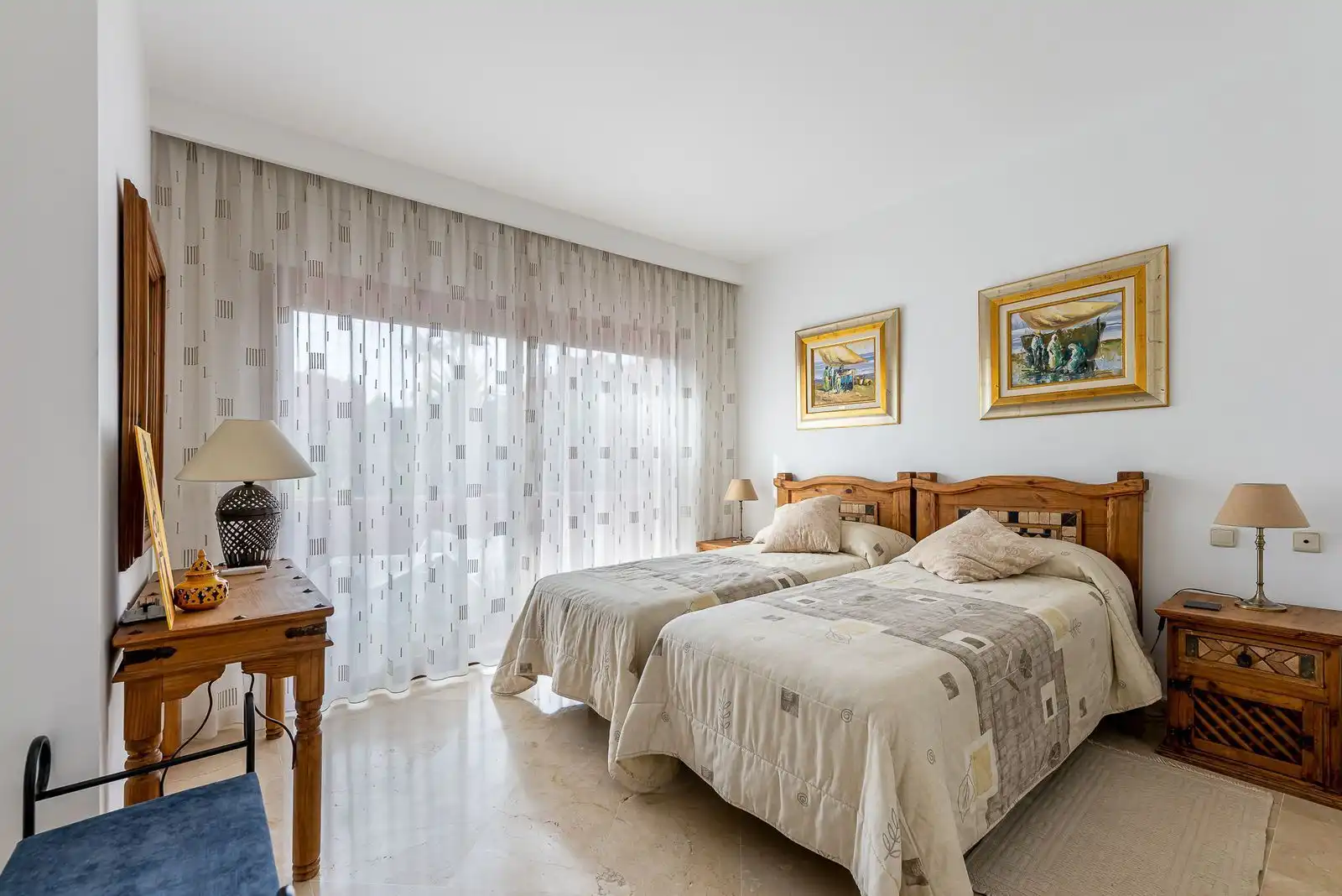 Schlafzimmer von Maisonette zum Verkauf in Estepona mit Klimaanlage, Terrasse und Möbliert