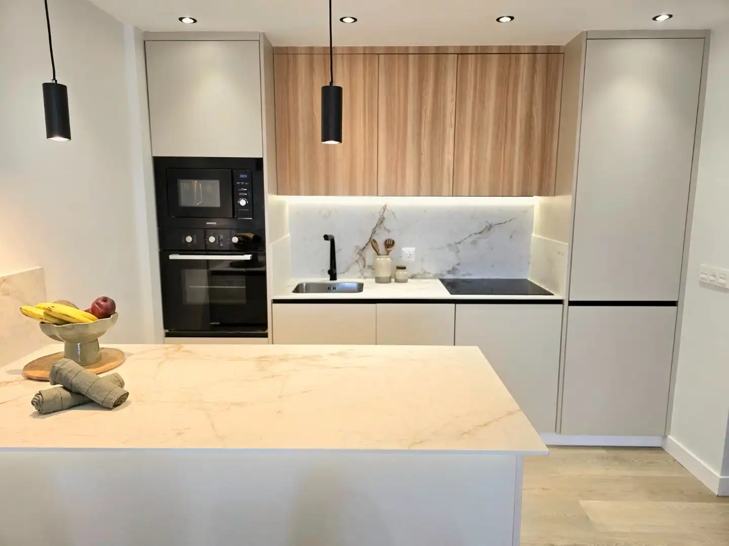 Kitchen of Flat for sale in Manilva  with Air Conditioner, Terrace and Balcony