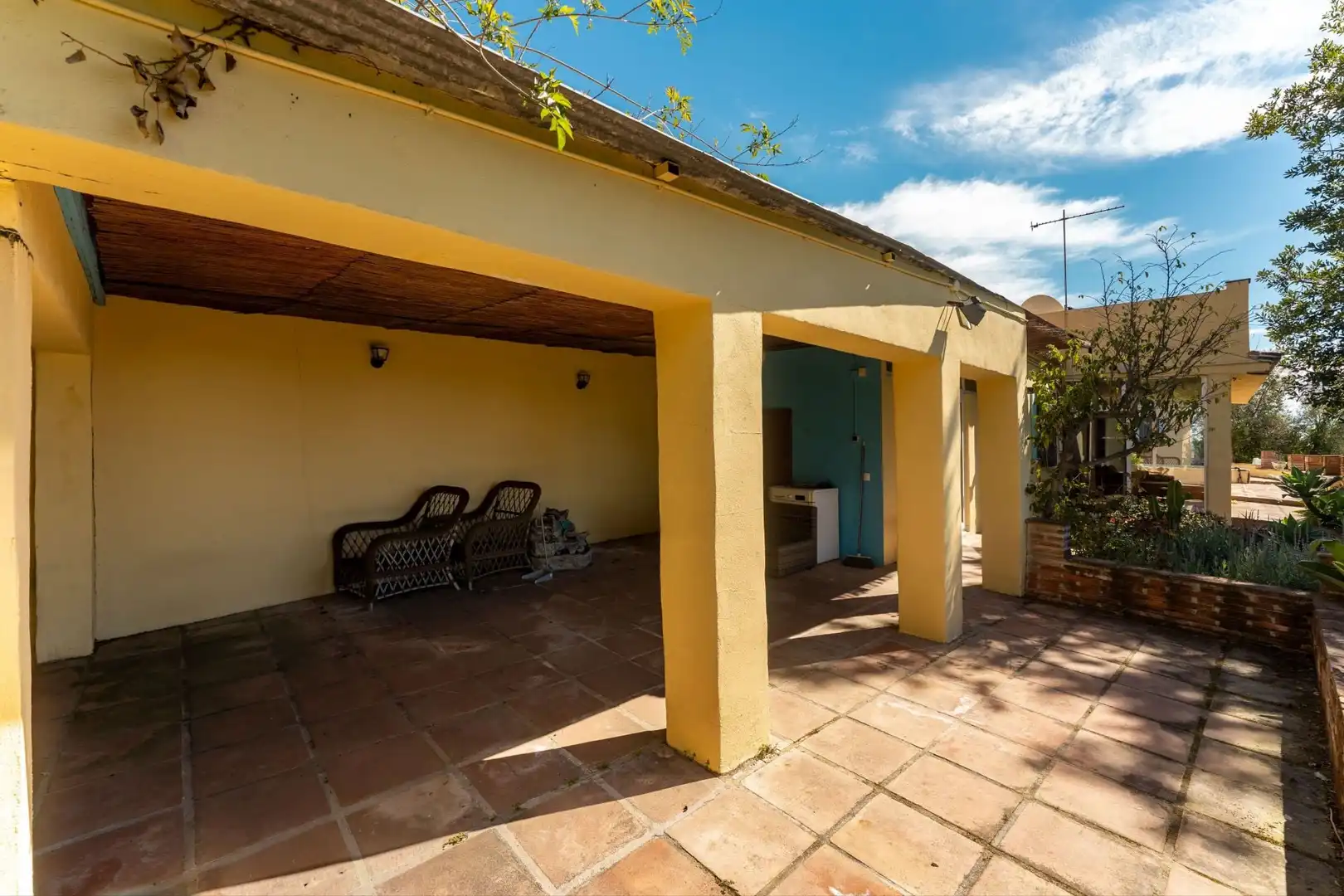Terraza de Finca rústica en venta en Ojén con Trastero y Piscina