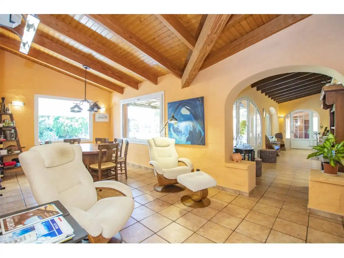 Casa rústica amb piscina en venda a Llucmaçanes, imagen 14