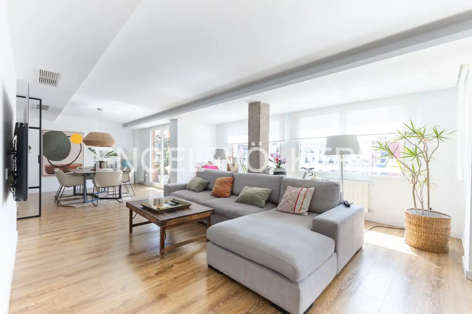 Wohnzimmer von Wohnung zur Miete in Extramurs