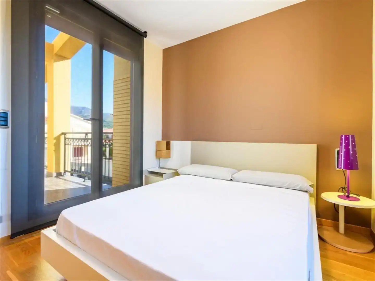 Dormitori de Casa o xalet de lloguer en Oropesa del Mar / Orpesa amb Aire condicionat, Jardí privat i Parquet