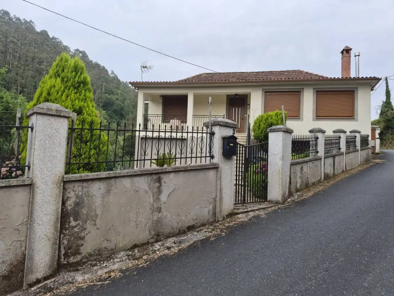 Vista exterior de Casa o chalet en venta en Aranga