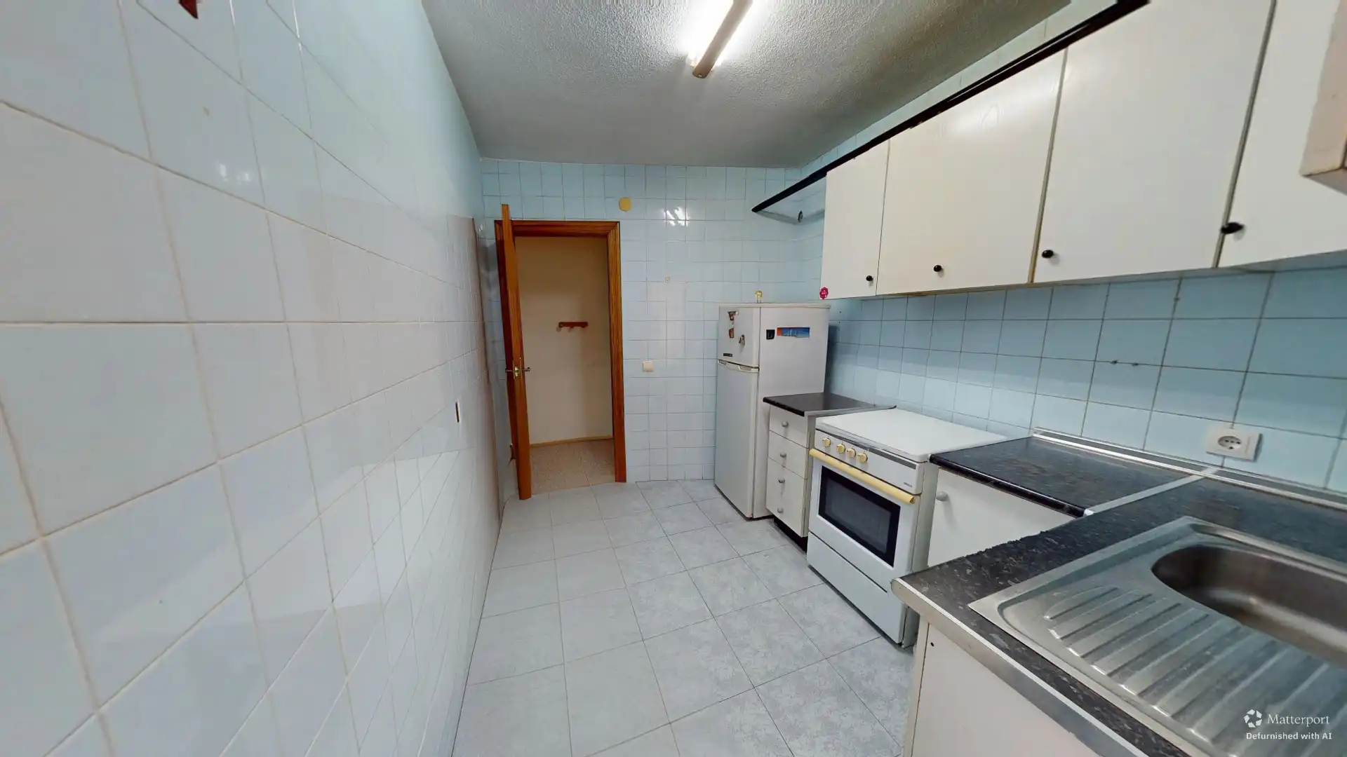 Kitchen of Flat for sale in Alicante / Alacant  with Air Conditioner and Furnished