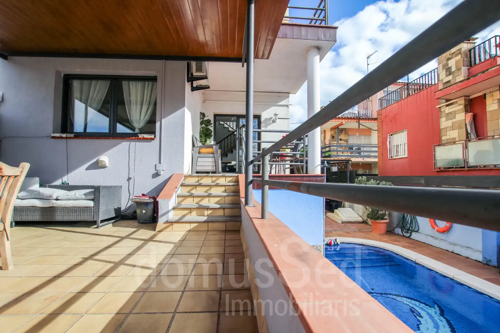 Terrace of Detached homes for sale in El Masnou  with Air Conditioner, Heating and Terrace