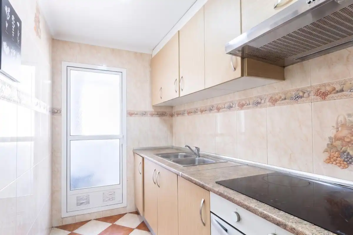Kitchen of Flat for sale in Valencia  with Heating, Terrace and Furnished