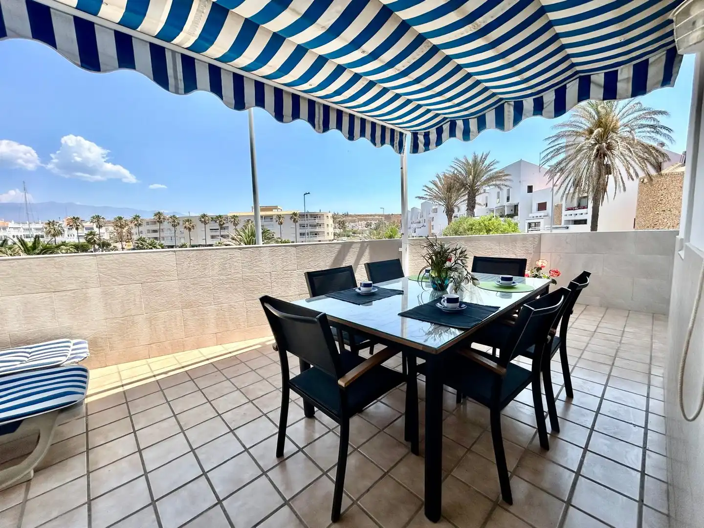 Terrasse von Wohnung zum Verkauf in El Ejido mit Klimaanlage, Heizung und Terrasse