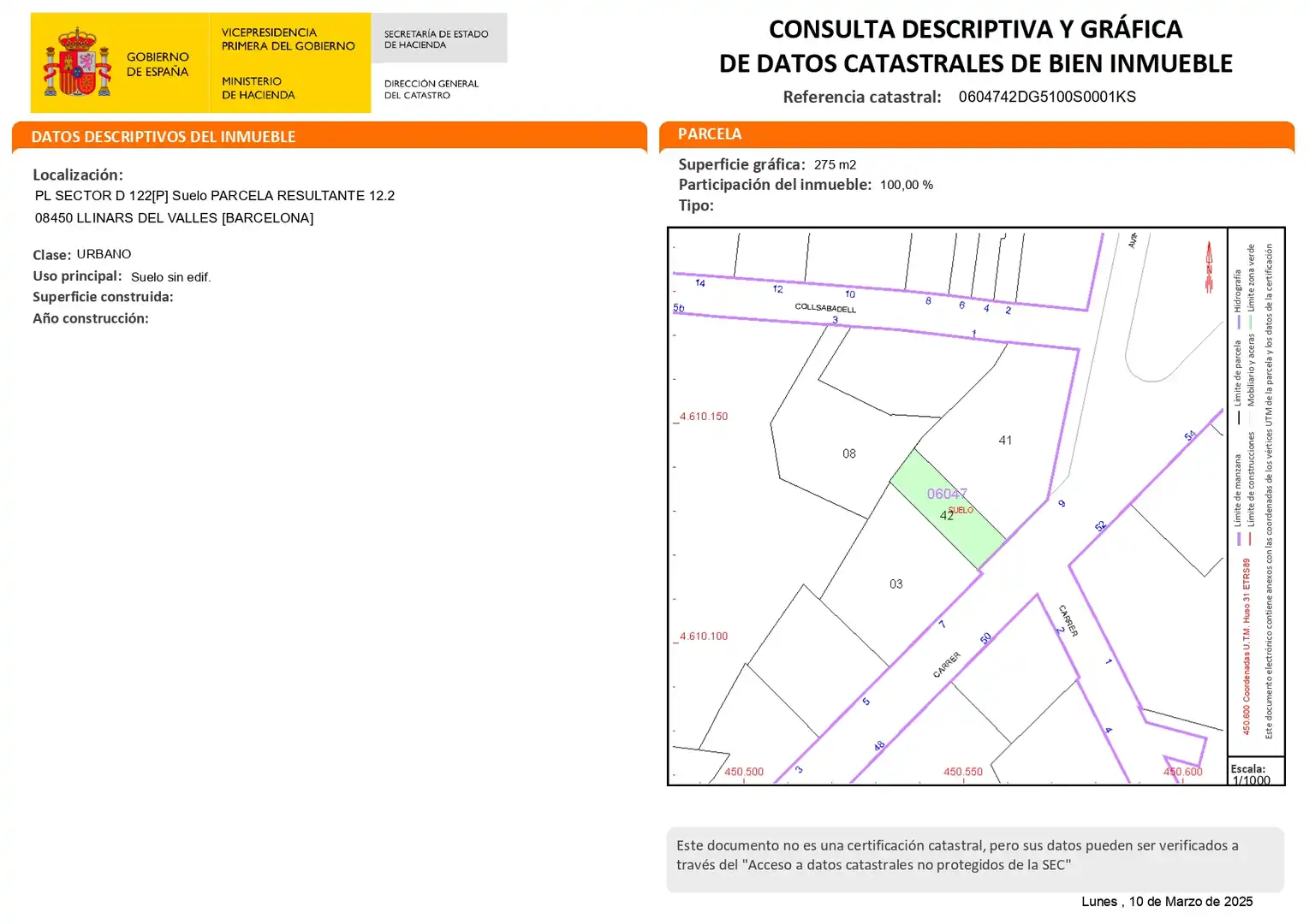 Residencial en venda en Llinars del Vallès