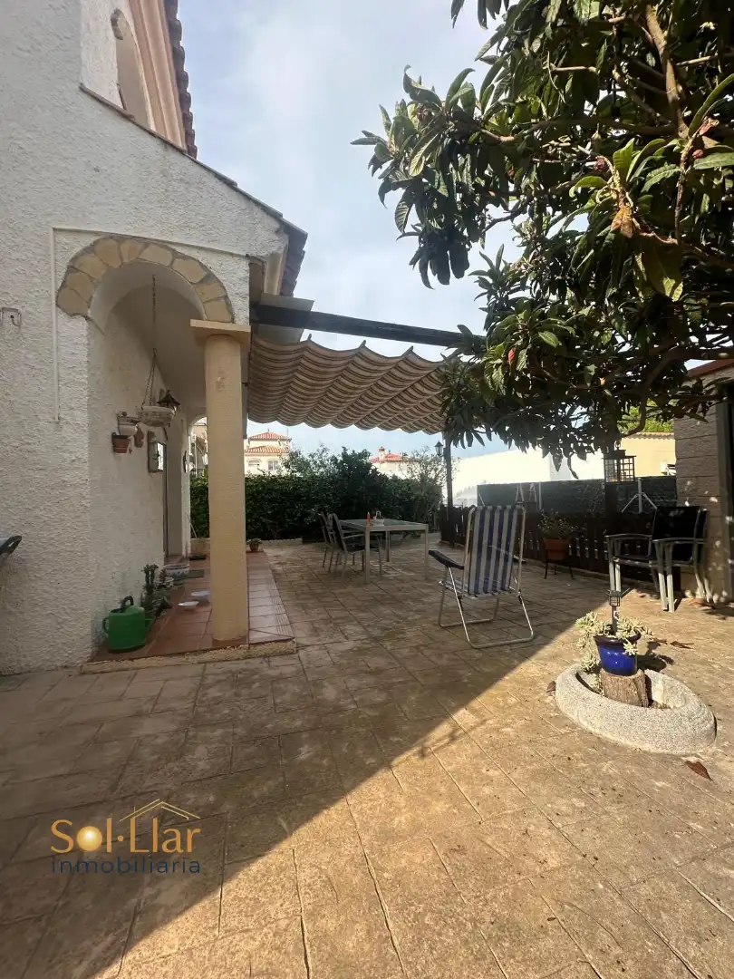 Terraza de Casa o chalet en venta en Mont-roig del Camp con Aire acondicionado, Calefacción y Jardín privado