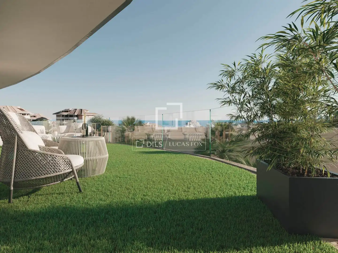 Terraza de Casa o chalet en venta en Benalmádena con Aire acondicionado, Calefacción y Jardín privado