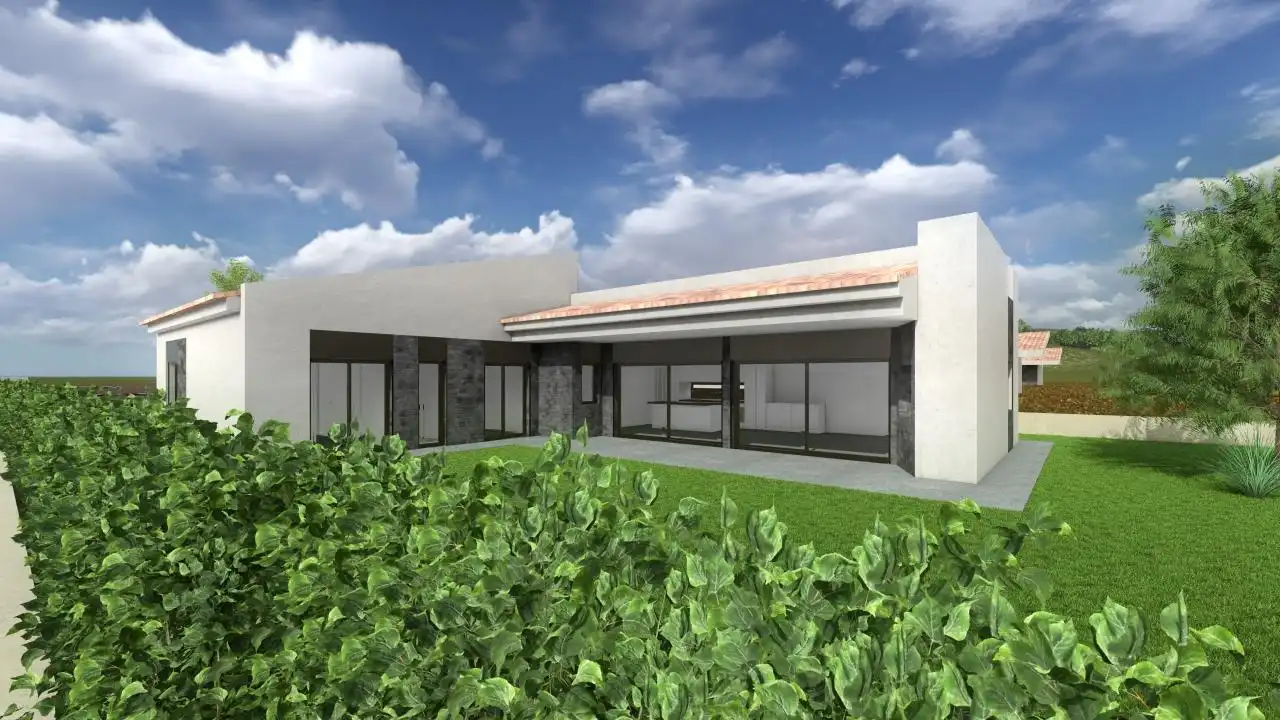 Vista exterior de Casa o chalet en venta en Maià de Montcal con Aire acondicionado, Jardín privado y Terraza
