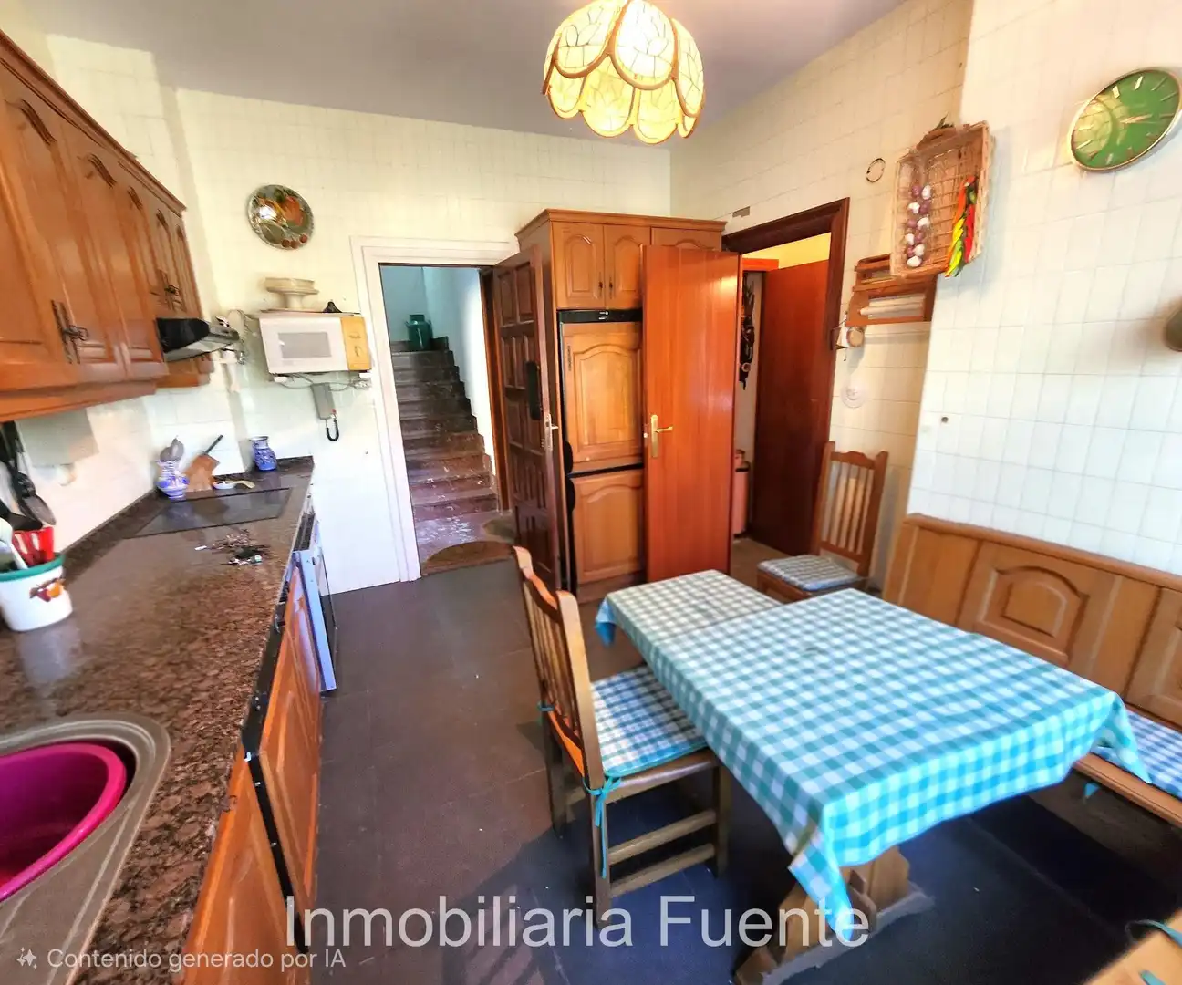 Cocina de Casa o chalet en venta en Zalla  con Calefacción, Jardín privado y Terraza