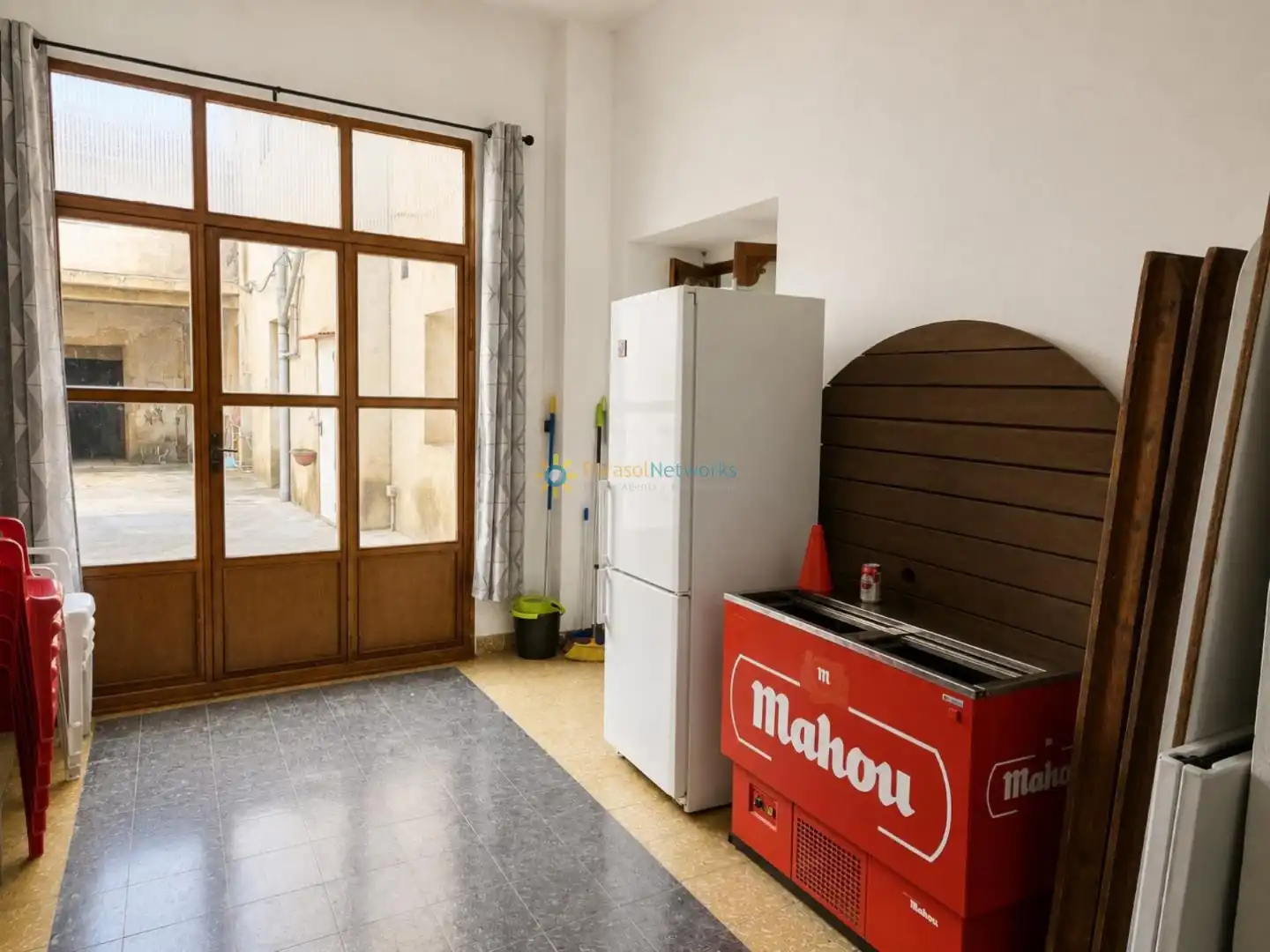 Cocina de Casa adosada en venta en Alcàntera de Xúquer con Jardín privado, Terraza y Trastero