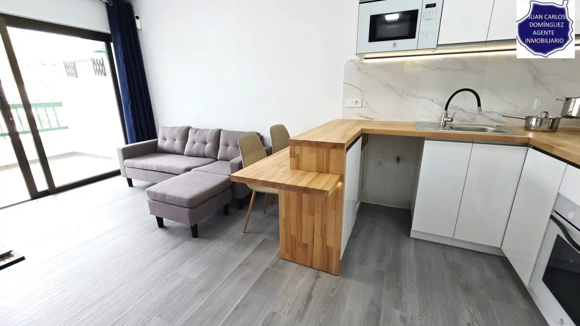 Cocina de Apartamento de alquiler en Mogán con Aire acondicionado, Terraza y Amueblado