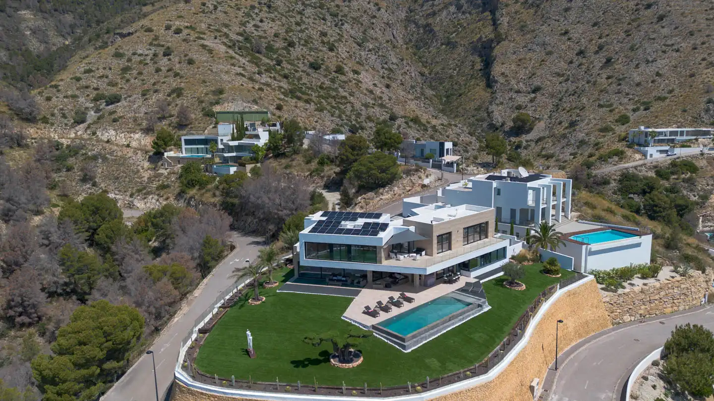 Vista exterior de Casa o chalet en venta en Altea