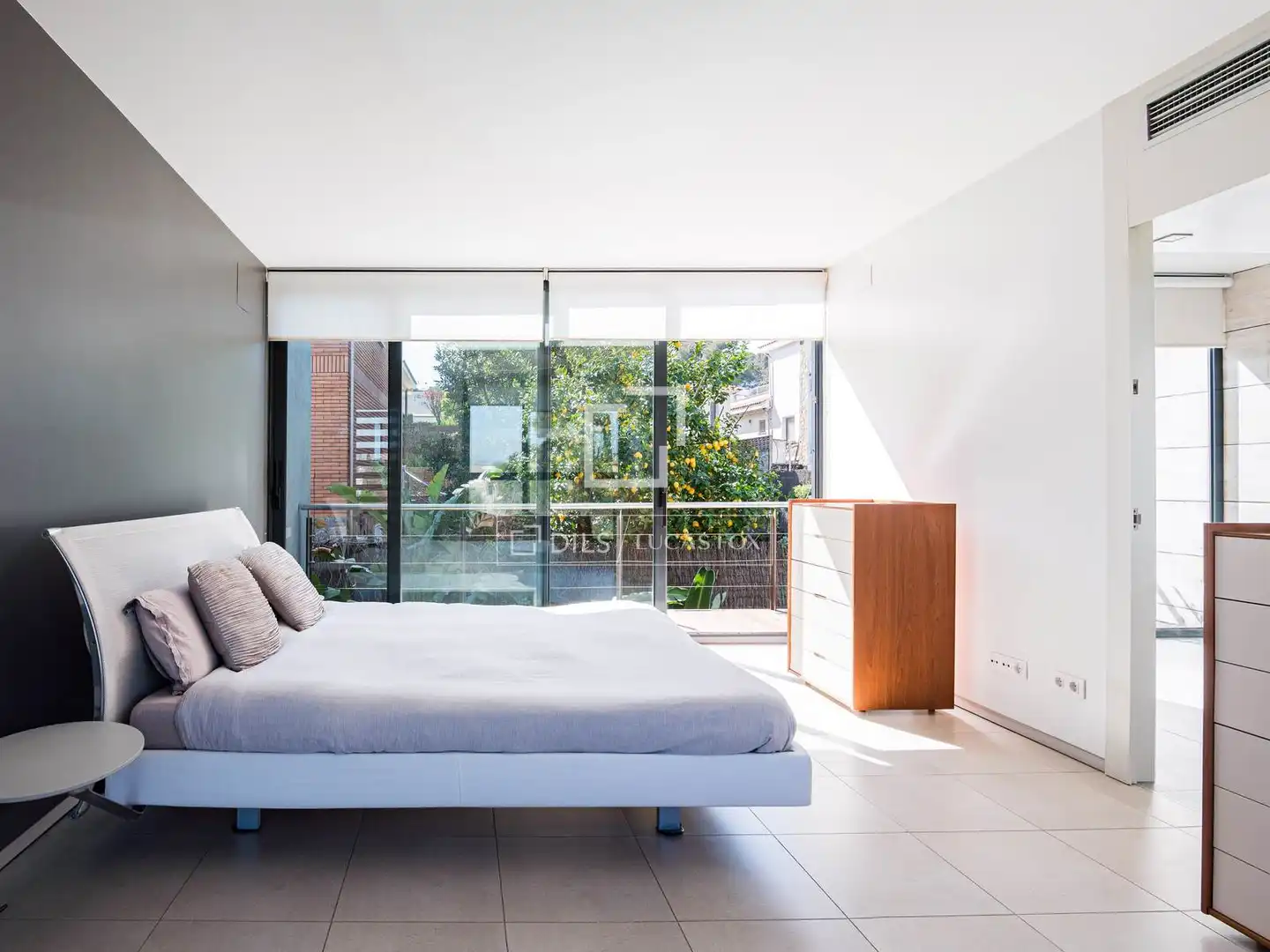 Dormitori de Casa o xalet en venda en Sant Cugat del Vallès amb Aire condicionat, Calefacció i Terrassa