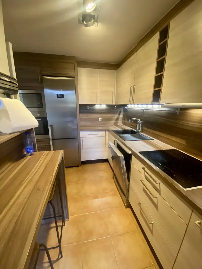 Cuina de Apartament en venda en Mijas amb Aire condicionat, Terrassa i Piscina