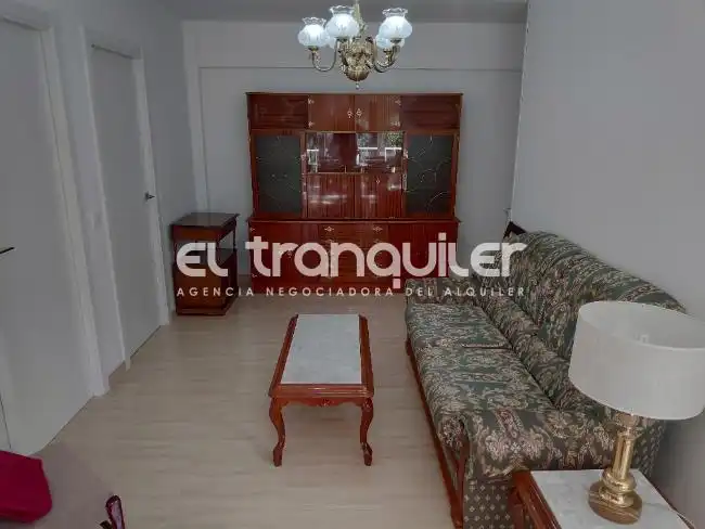 Sala de estar de Piso de alquiler en Madrid con Terraza, Amueblado y Lavadora