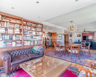 Sala d'estar de Pis en venda en  Madrid Capital amb Aire condicionat, Calefacció i Parquet