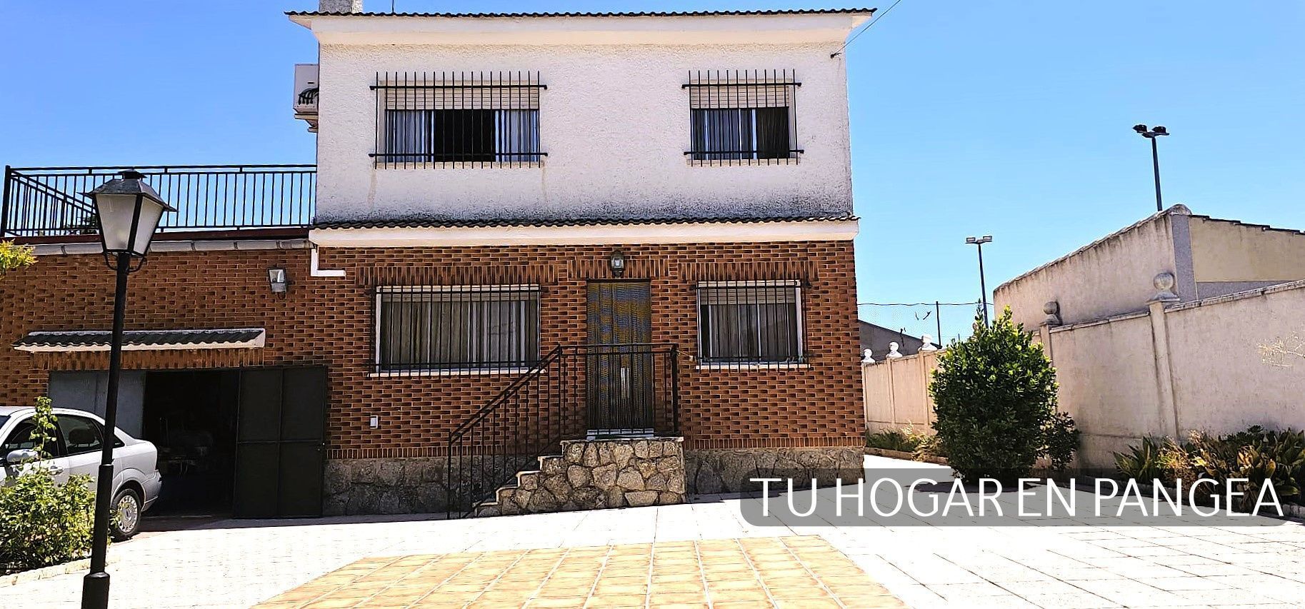 Vista exterior de Casa o xalet en venda en El Álamo amb Aire condicionat, Calefacció i Terrassa