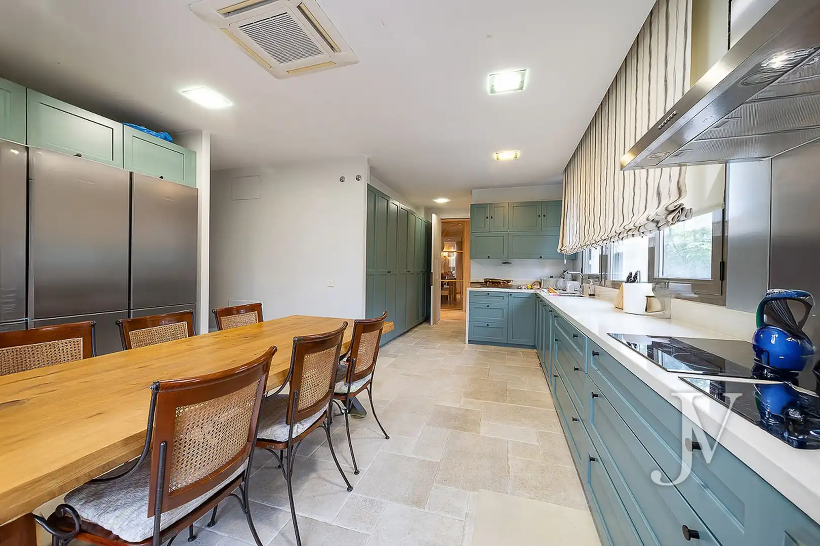 Kitchen of Houses for sale in Madrid  with Air Conditioner, Heating and Private garden