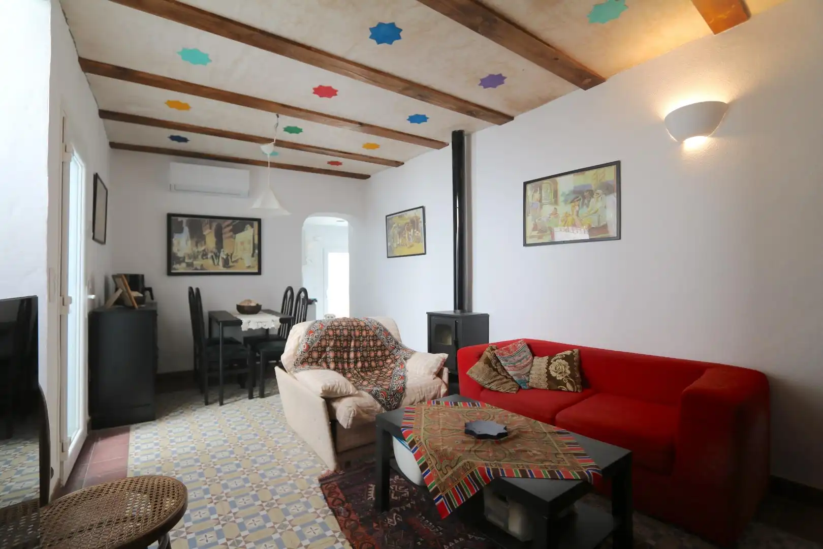 Sala d'estar de Casa o xalet en venda en Vejer de la Frontera amb Terrassa i Traster
