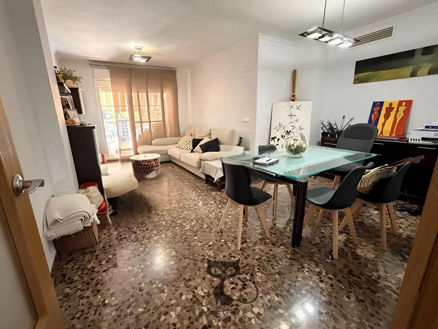 Sala d'estar de Apartament en venda en Massanassa amb Aire condicionat, Calefacció i Traster