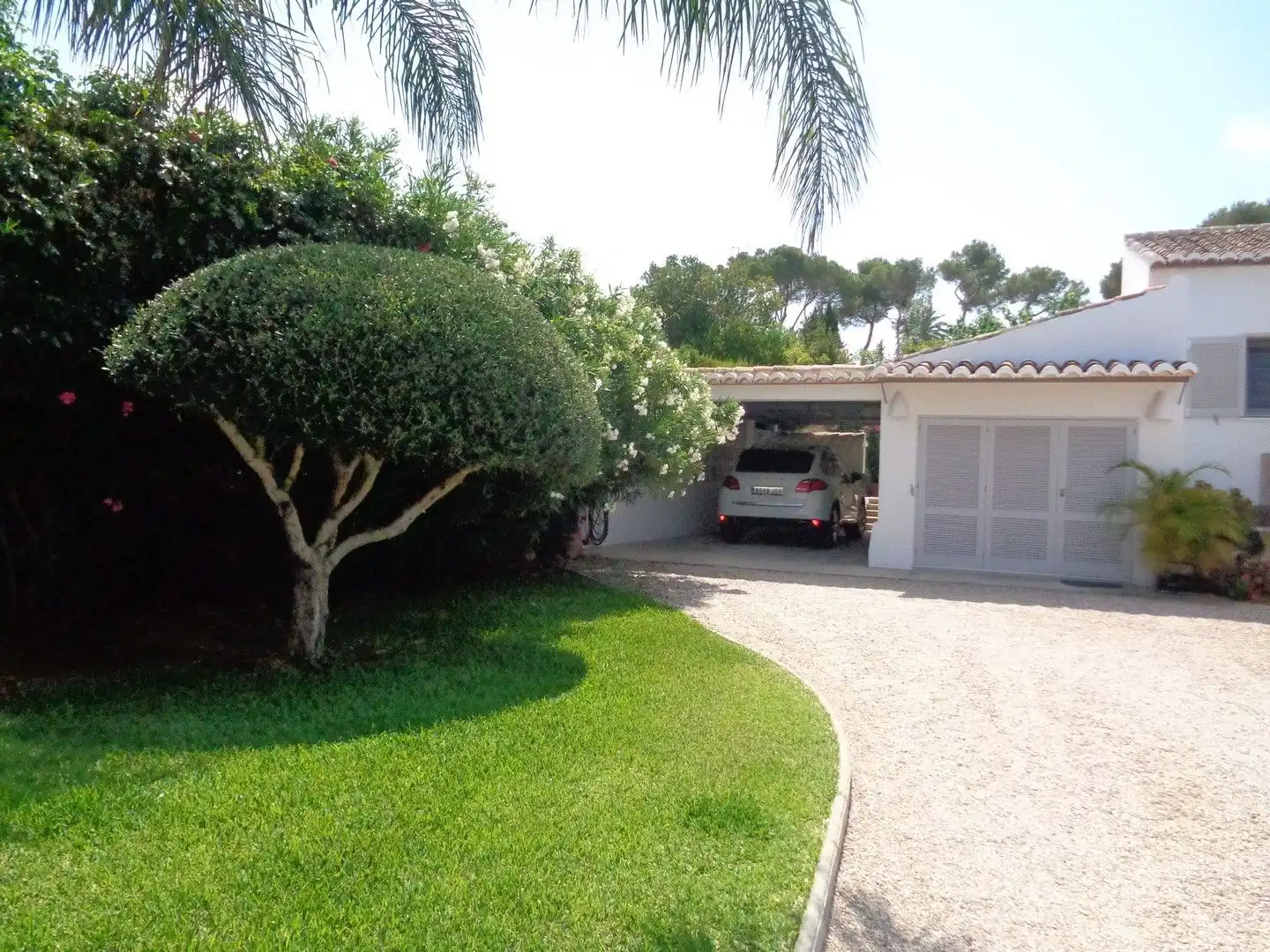 Vista exterior de Casa o xalet en venda en Jávea / Xàbia amb Aire condicionat, Calefacció i Jardí privat