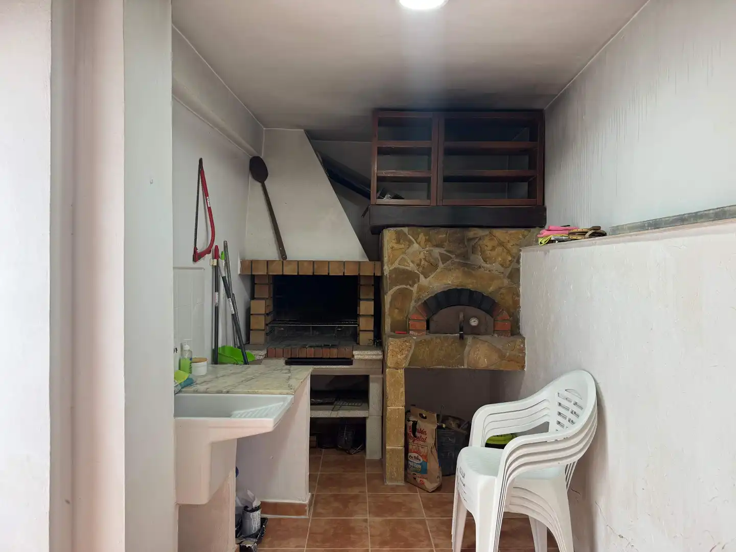 Cocina de Casa o chalet en venta en El Real de Gandia con Aire acondicionado, Calefacción y Terraza
