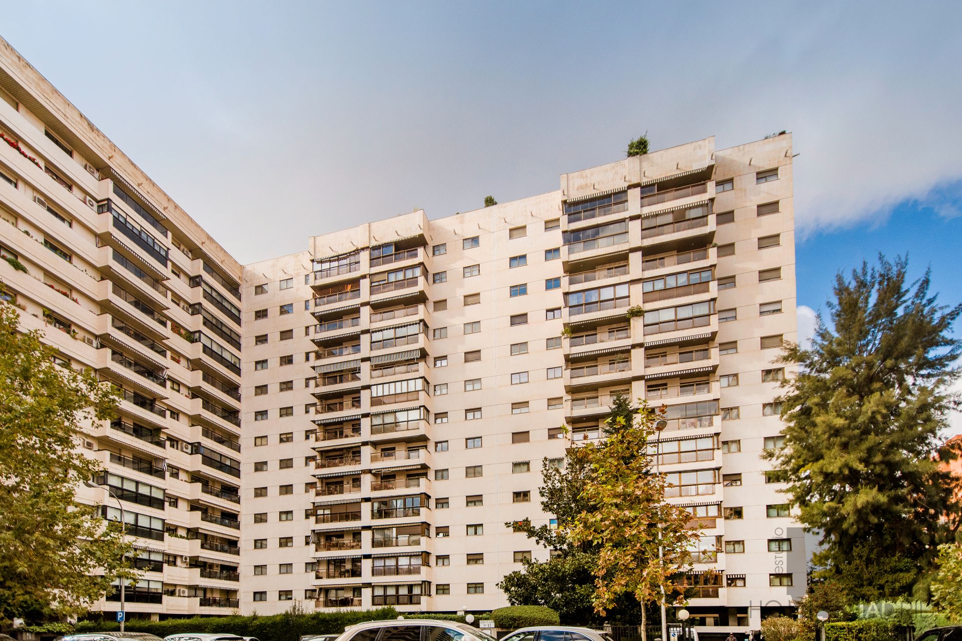 Vista exterior de Pis en venda en  Madrid Capital amb Aire condicionat, Calefacció i Parquet