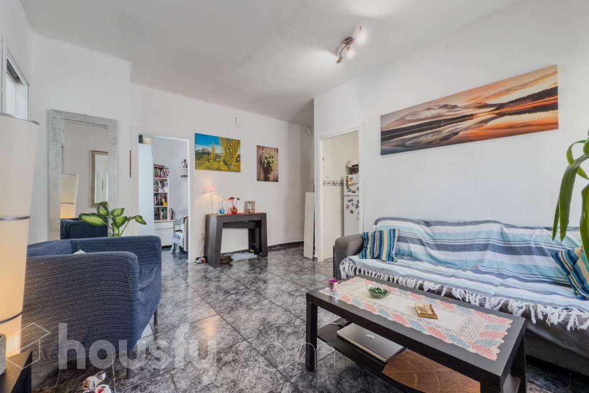 Sala de estar de Ático en venta en Badalona con Aire acondicionado