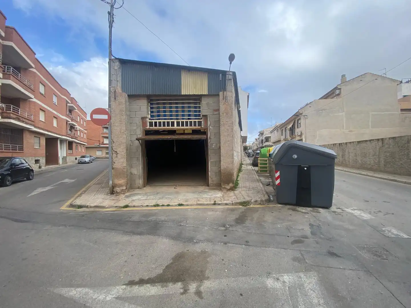 Vista exterior de Nave industrial en venta en San Pedro del Pinatar