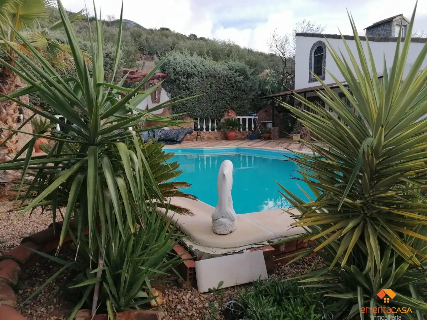 Casa rústica amb piscina en venda a Alange, imagen 4