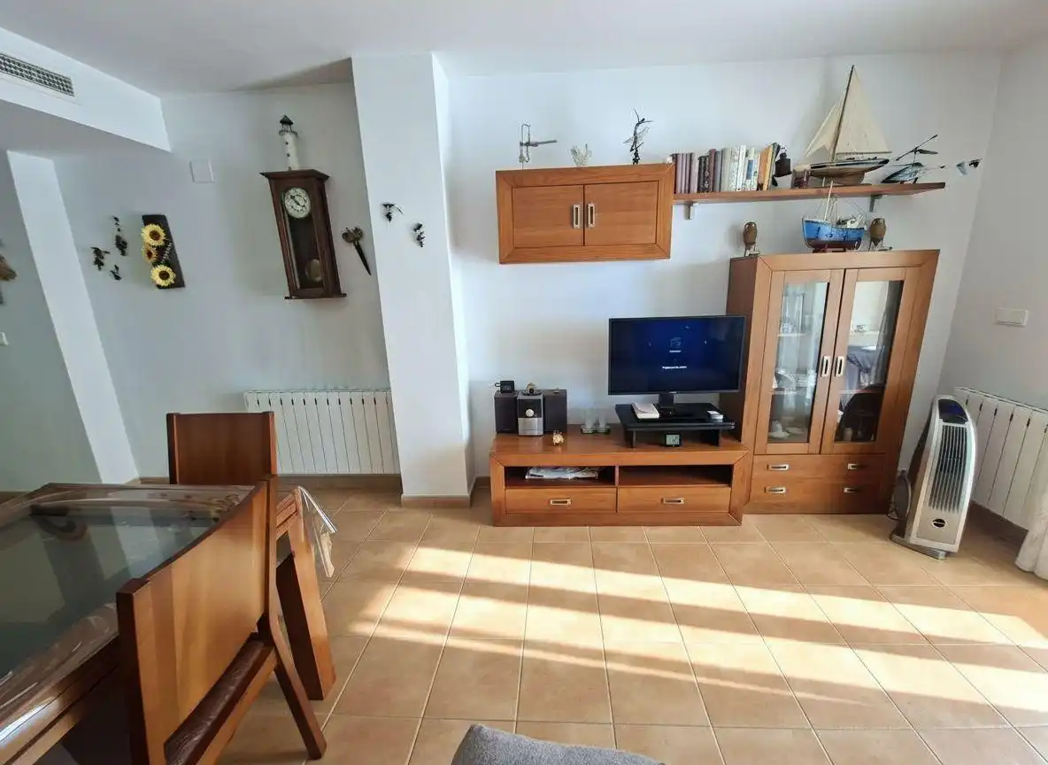 Wohnzimmer von Erdgeschoss zum Verkauf in Alcanar mit Terrasse, Möbliert und Gemeinschaftspool