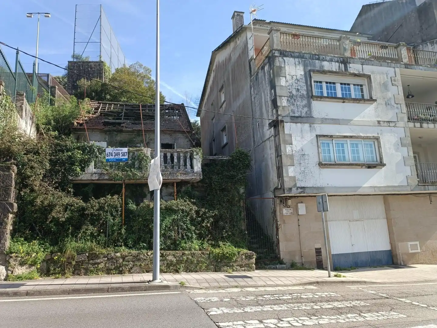 Vista exterior de Residencial en venta en Poio
