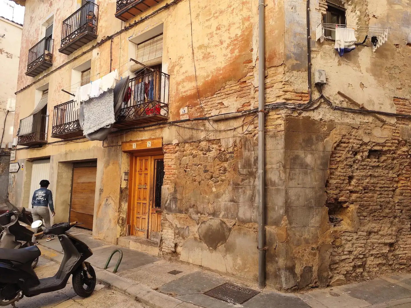 Vista exterior de Piso en venta en Tarazona