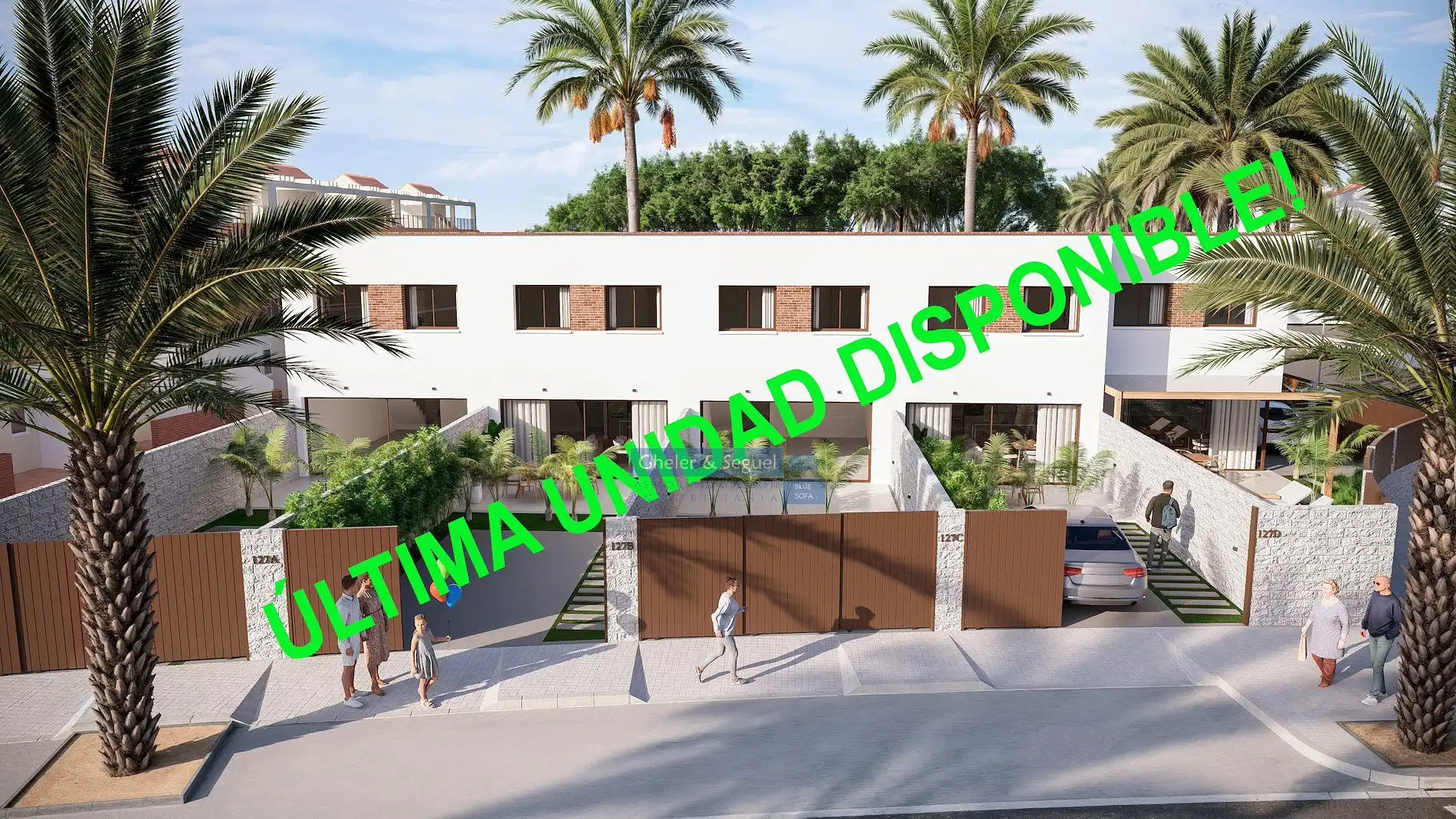 Vista exterior de Casa adosada en venta en Almenara con Terraza