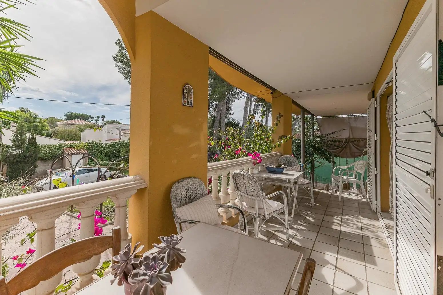 Terrassa de Casa o xalet en venda en Bétera amb Calefacció, Jardí privat i Piscina