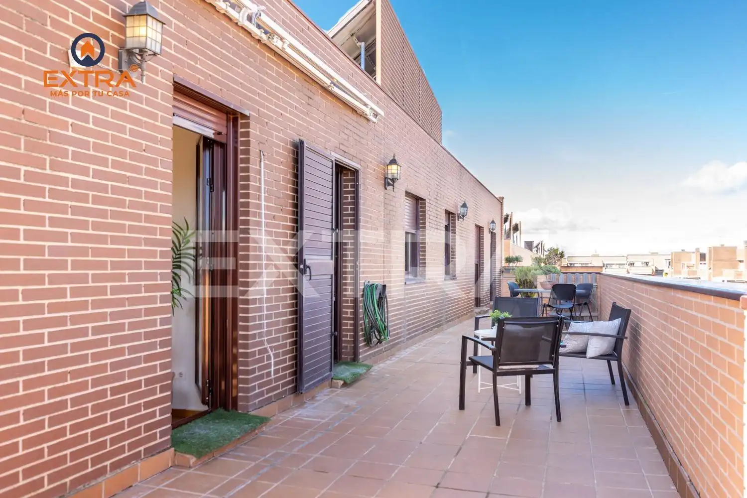 Terraza de Ático en venta en Las Rozas de Madrid con Calefacción, Jardín privado y Terraza