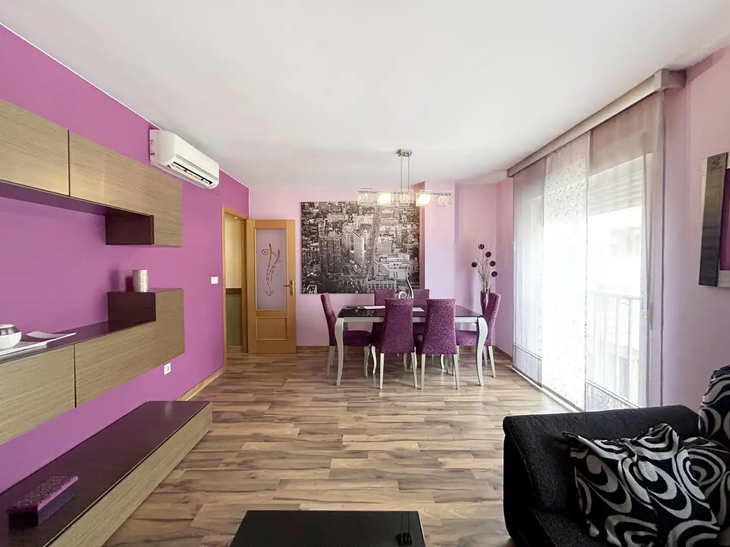 Sala de estar de Piso en venta en Monforte del Cid con Aire acondicionado, Calefacción y Alarma