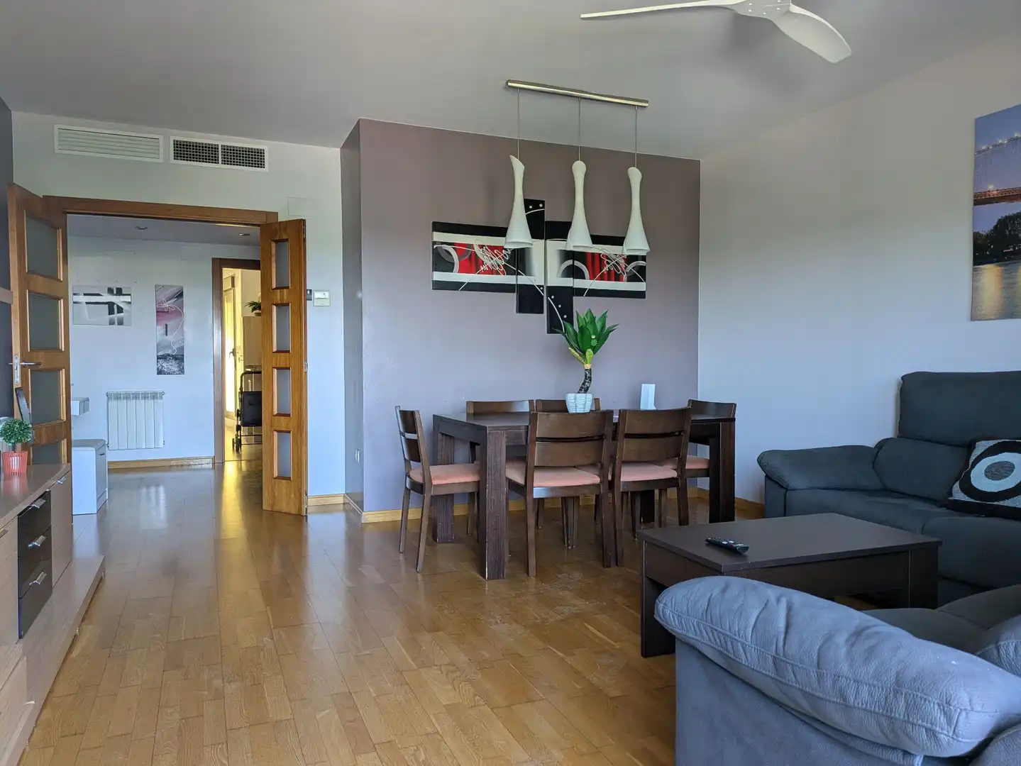 Comedor de Piso en venta en Monzón con Aire acondicionado, Calefacción y Terraza