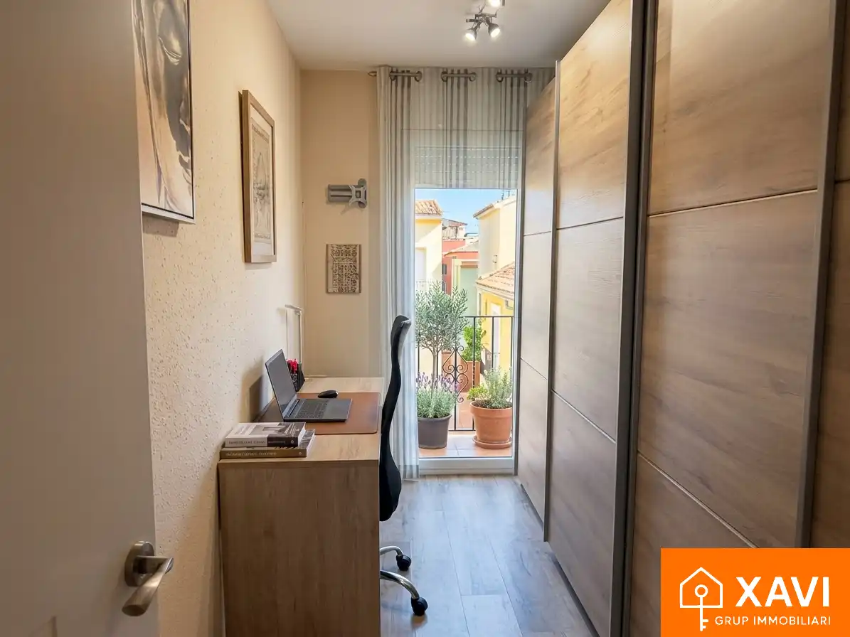 Terrasse von Wohnung zum Verkauf in Igualada mit Klimaanlage, Heizung und Parkett