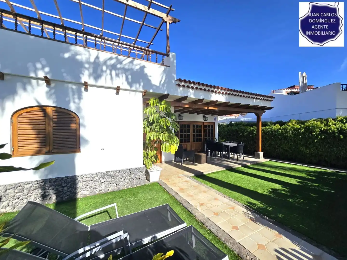 Jardín de Casa o chalet de alquiler en San Bartolomé de Tirajana con Aire acondicionado, Jardín privado y Terraza