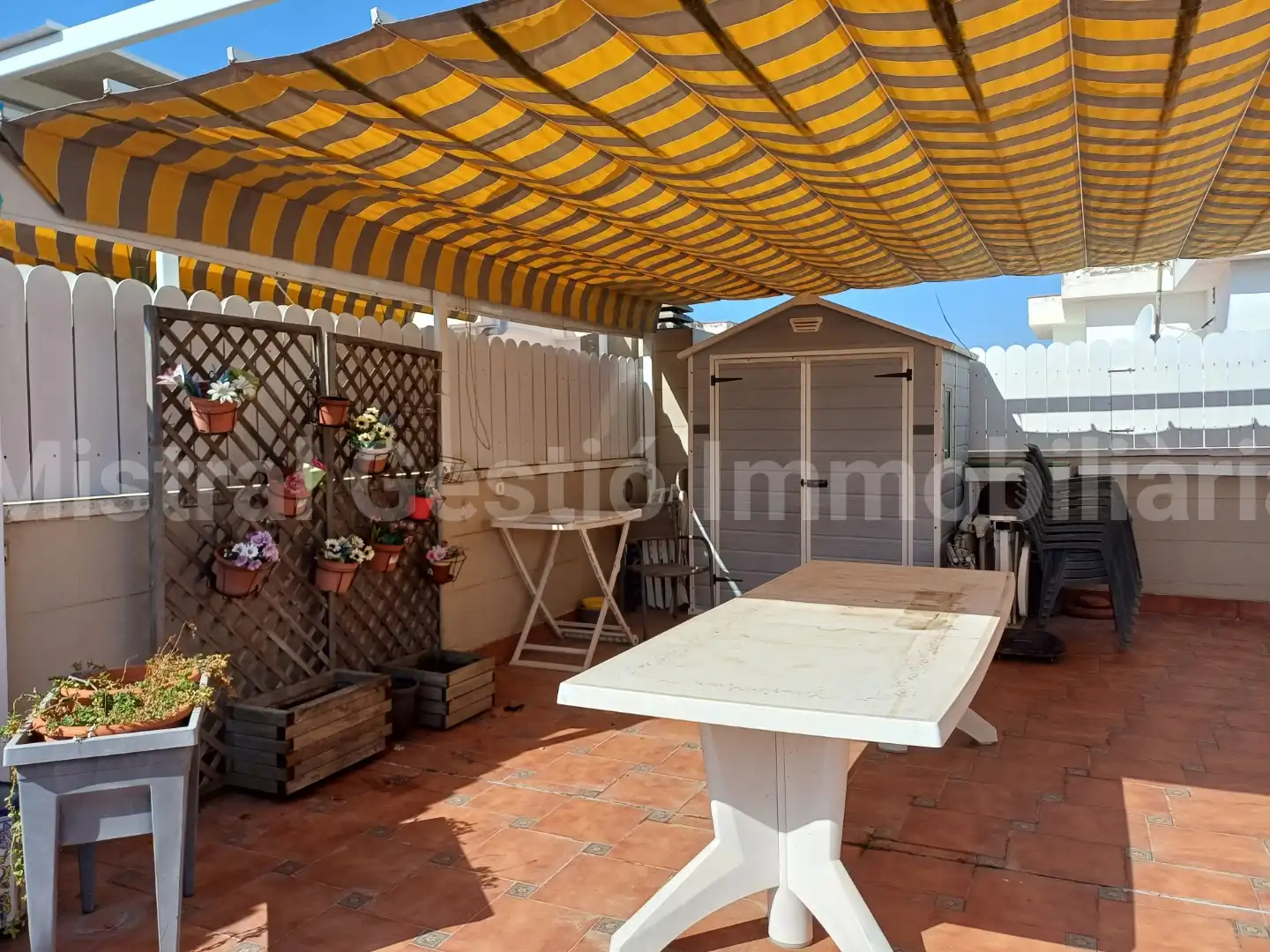 Terrasse von Dachboden zum Verkauf in Calafell mit Klimaanlage, Terrasse und Abstellraum