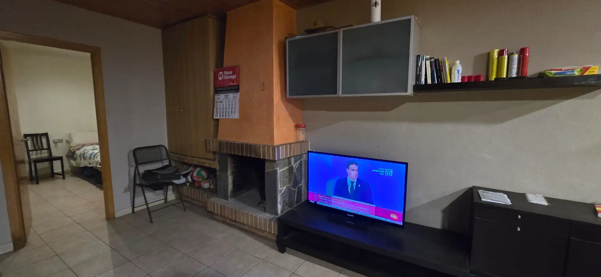 Sala d'estar de Pis en venda en Manlleu amb Calefacció, Terrassa i Traster