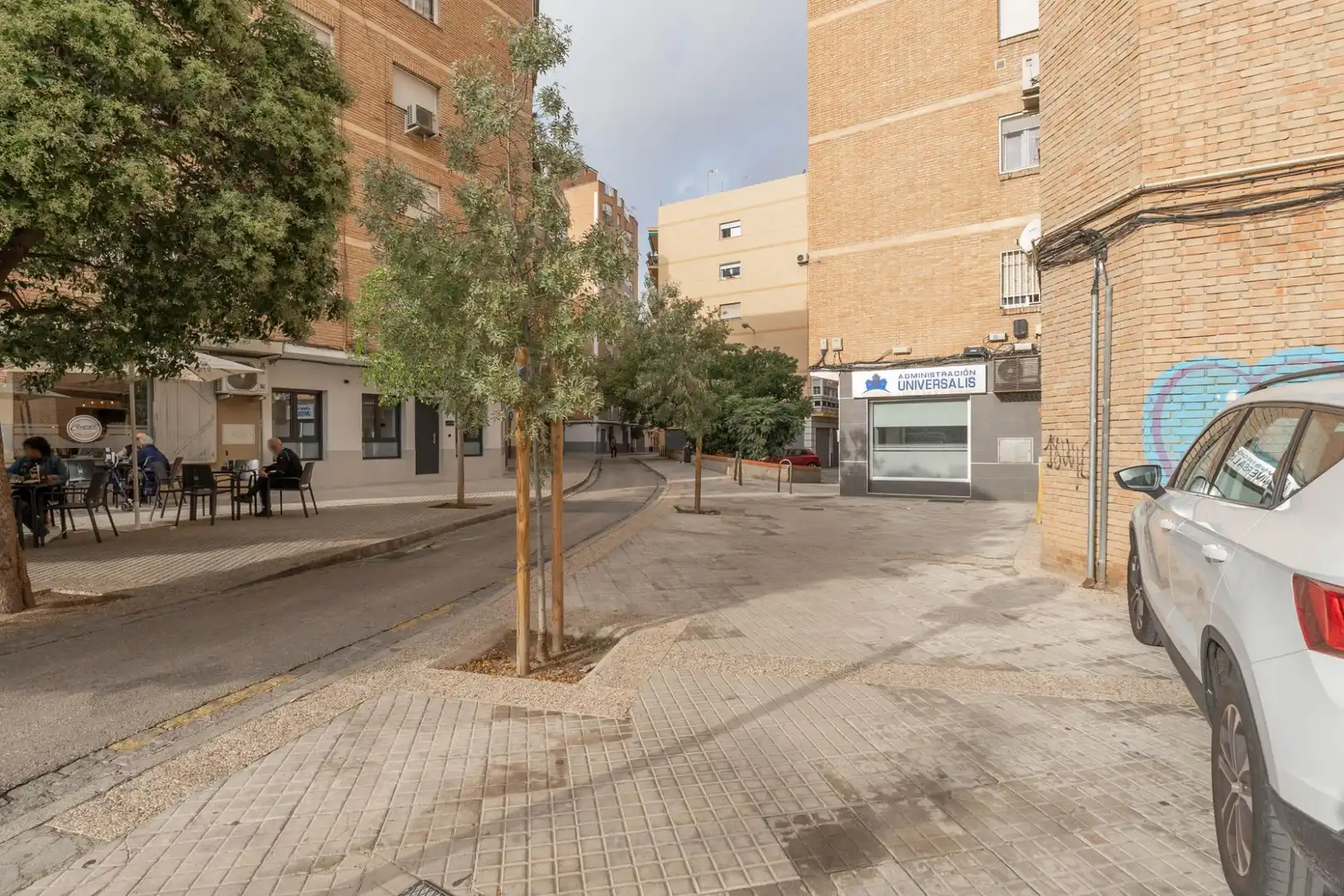 Vista exterior de Piso en venta en Granada con Aire acondicionado y Calefacción