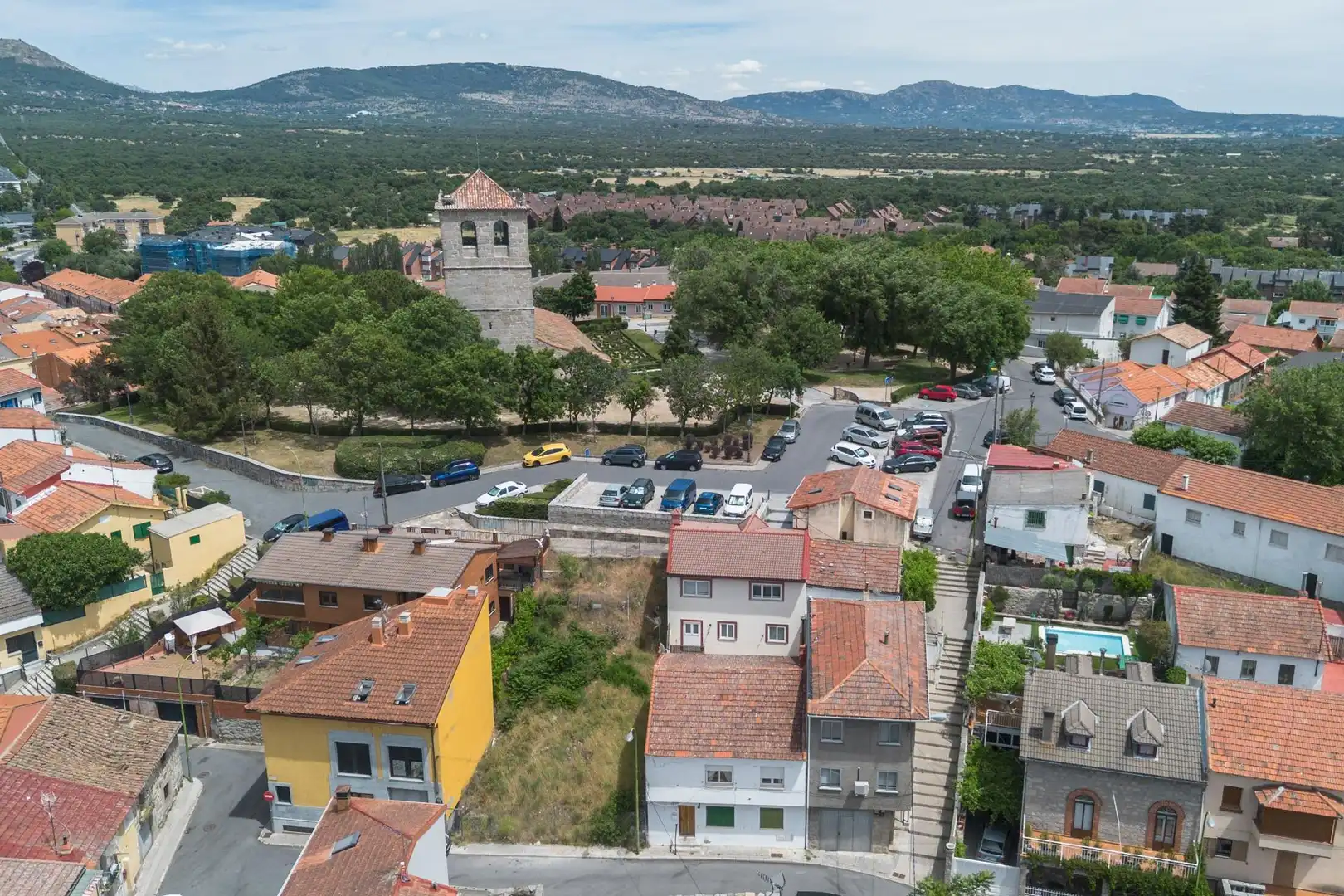 Vista exterior de Residencial en venda en Guadarrama