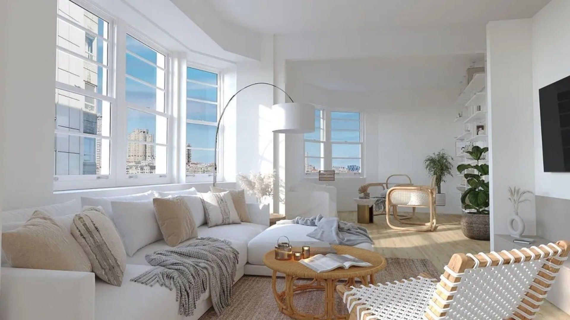 Living room of Flat for sale in A Coruña Capital 