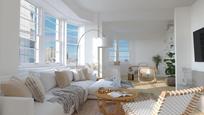 Sala d'estar de Pis en venda en A Coruña Capital 