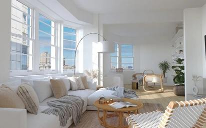 Living room of Flat for sale in A Coruña Capital 